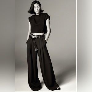 Maeve by Anthropologie Avery trousers. NWT. 12 Tall in Navy. Gorgeous pants!